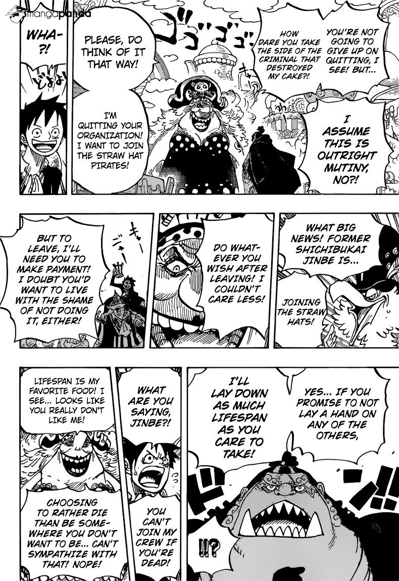 One Piece, Chapter 863 - The Consummate Gentleman image 17