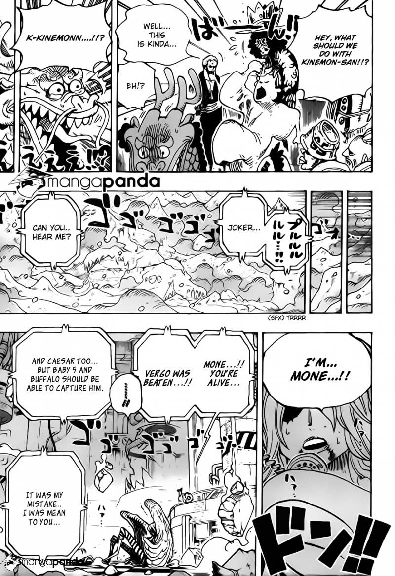 One Piece, Chapter 693 - Please Die image 17