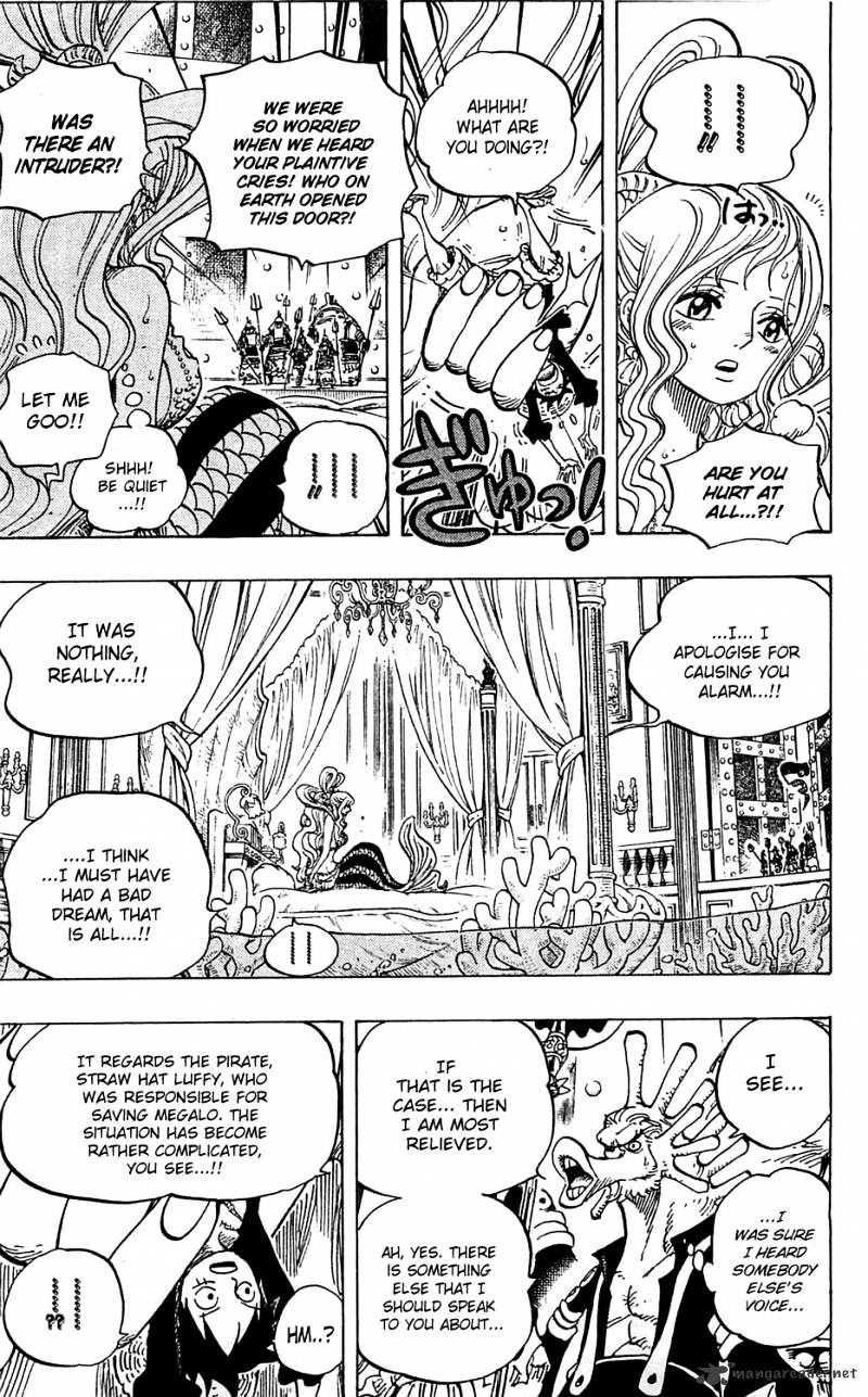 One Piece, Chapter 613 - The Mermaid Princess in Koukaku Tower image 07