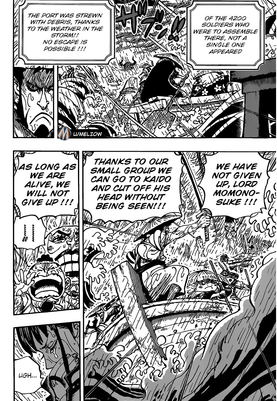 One Piece, Chapter 974 - Onward to Onigashima!! image 08