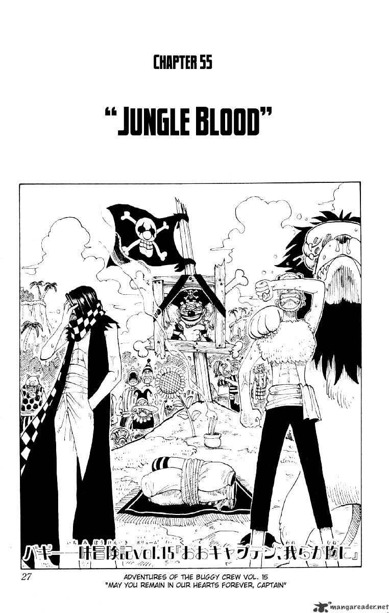 One Piece, Chapter 55 - Jungle Blood image 01