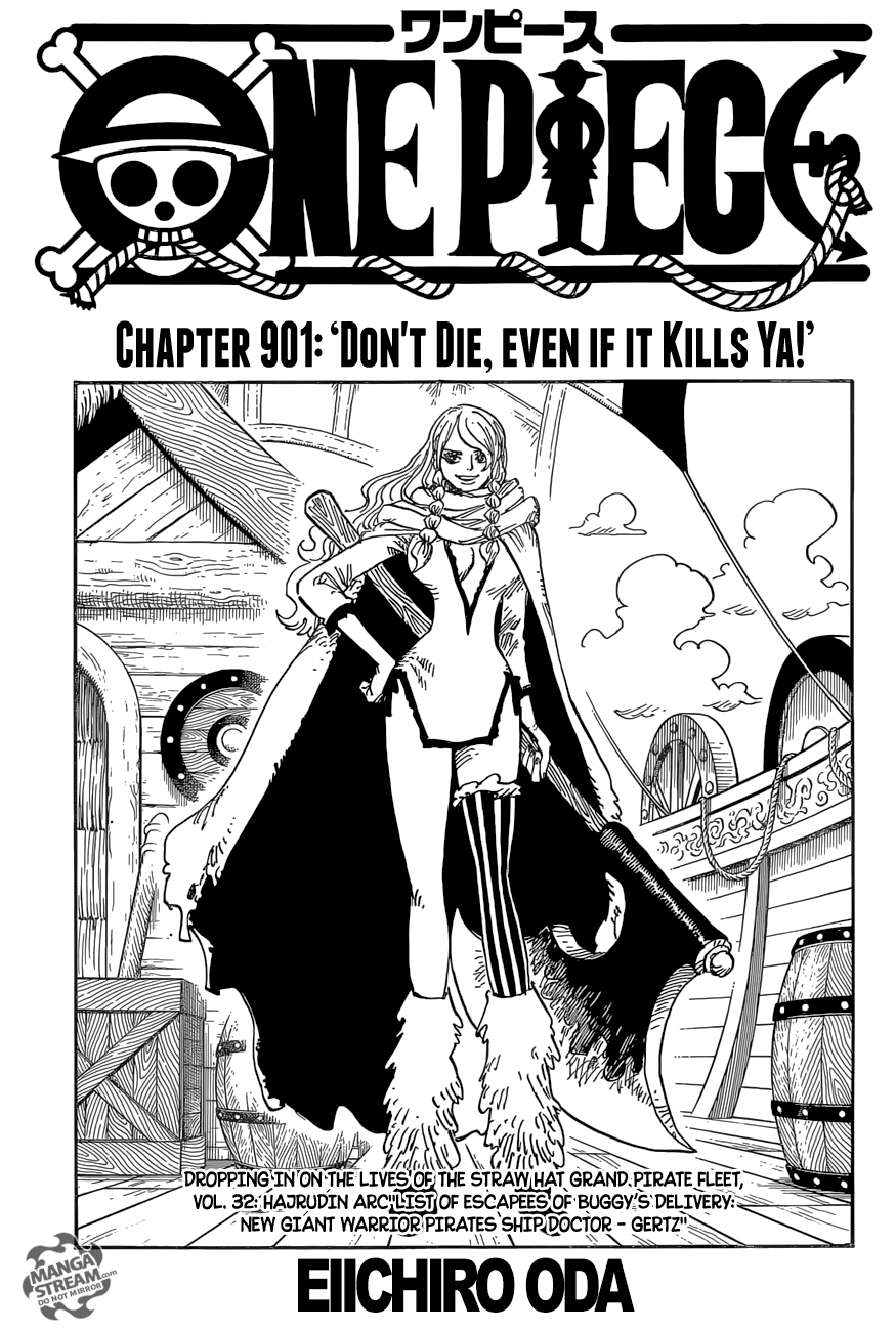 One Piece, Chapter 901 - Don