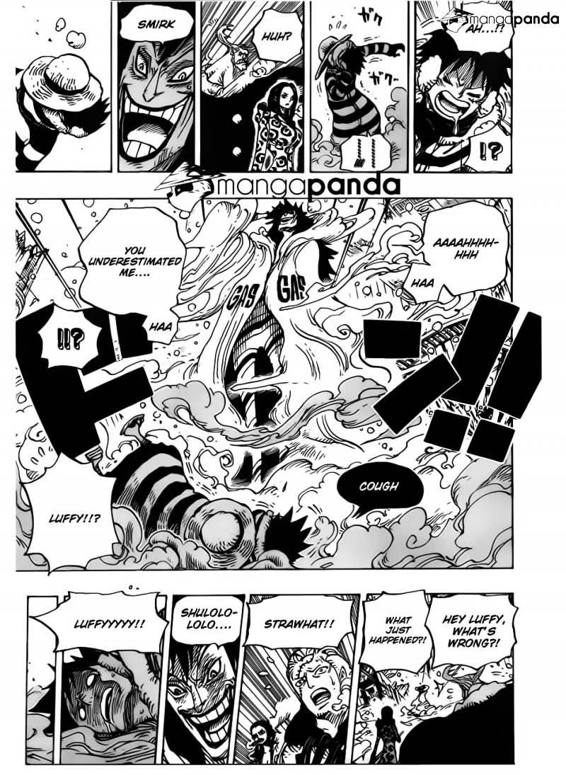 One Piece, Chapter 671 - The Gas-Gas Fruit image 14
