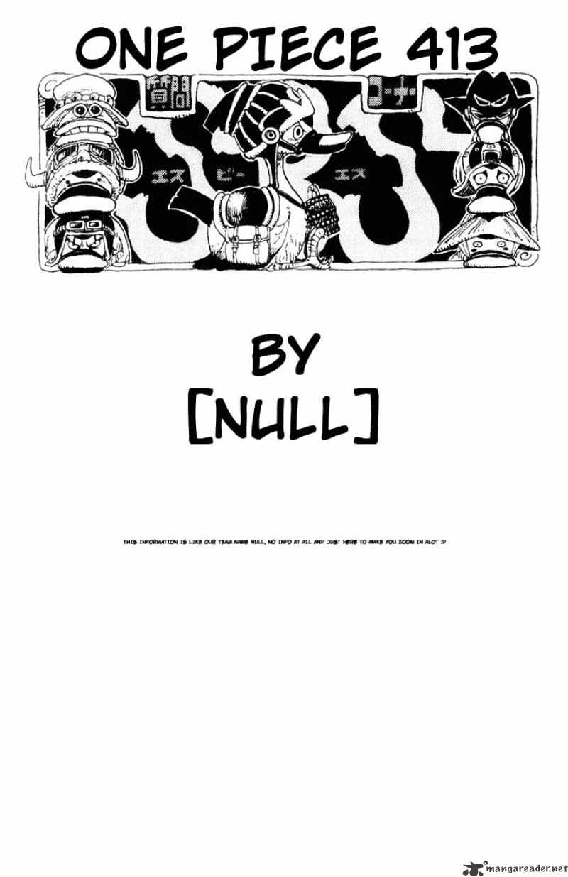 One Piece, Chapter 413 - The Hunter image 19