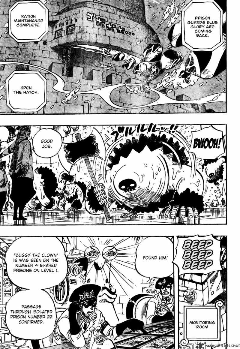 One Piece, Chapter 526 - Adventure at the Great Prison image 12