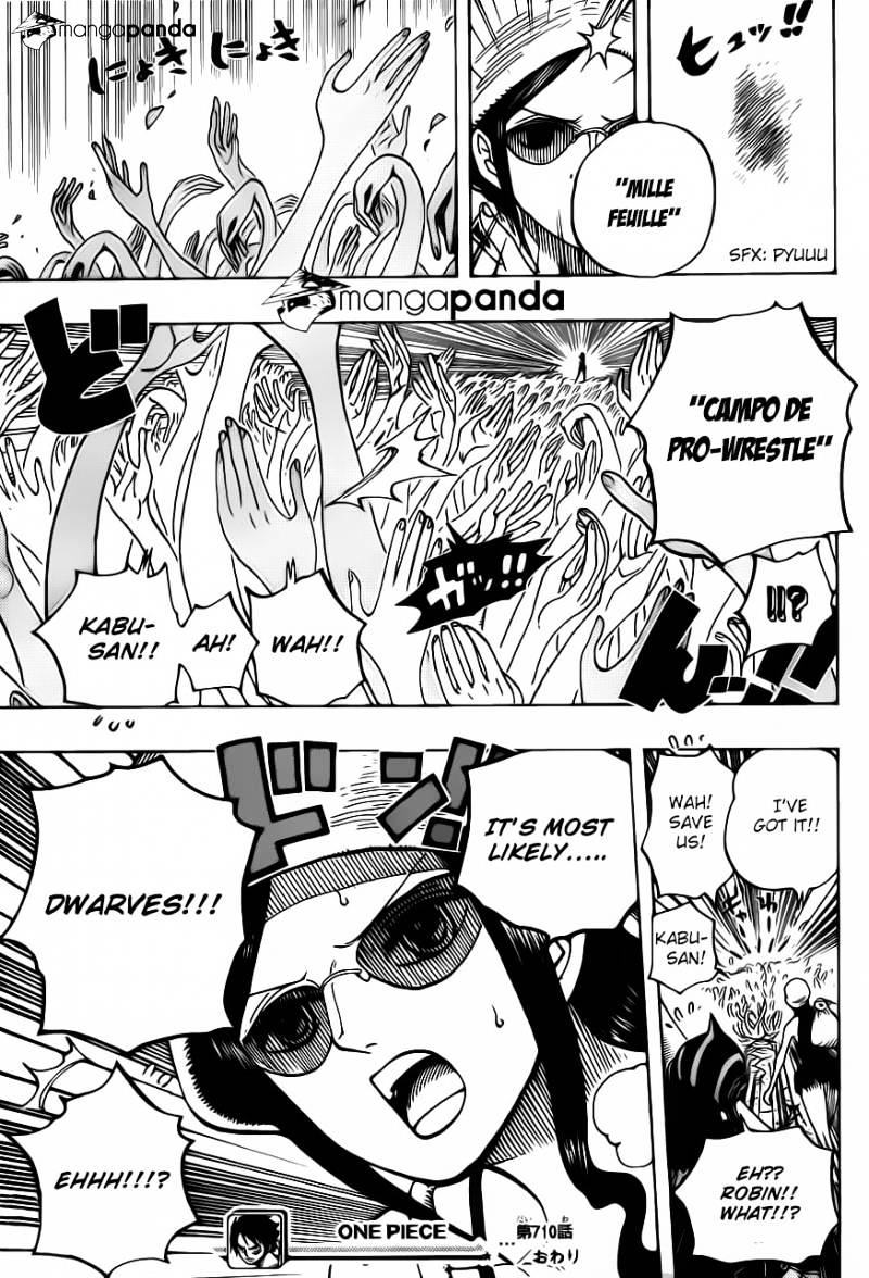 One Piece, Chapter 710 - Towards Green Bit image 18