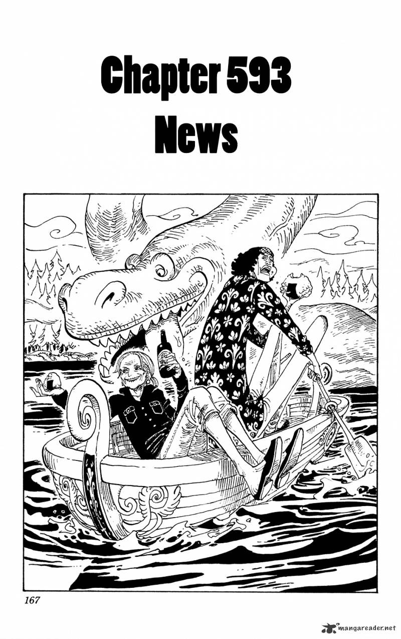 One Piece, Chapter 593 - News image 01