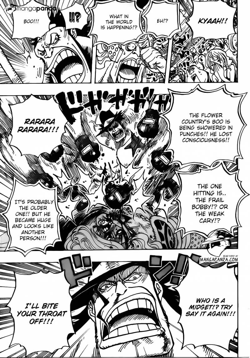 One Piece, Chapter 715 - Violent Fight In Block C image 17