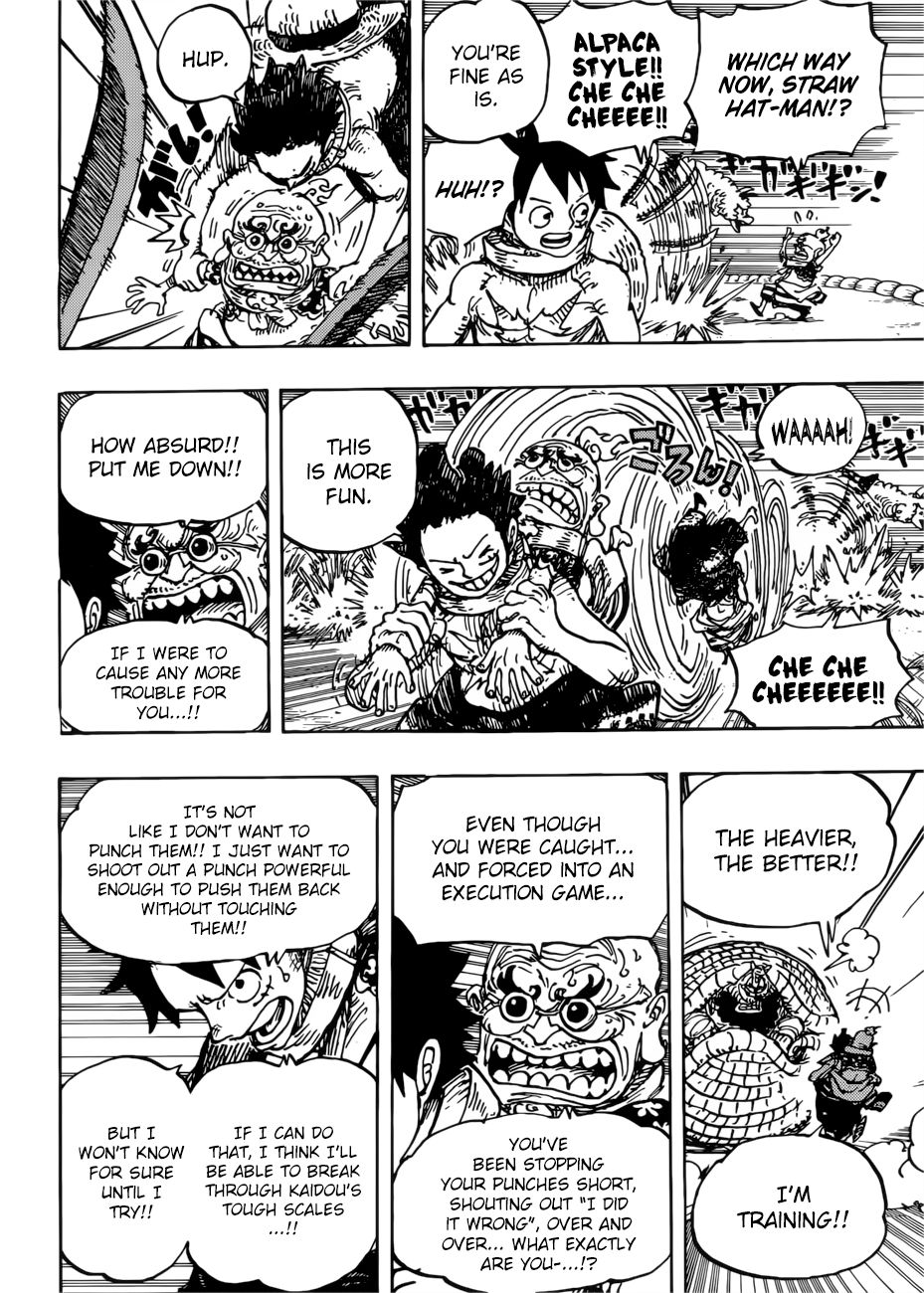 One Piece, Chapter 939 - An Old Hyourse Knows The Way image 14