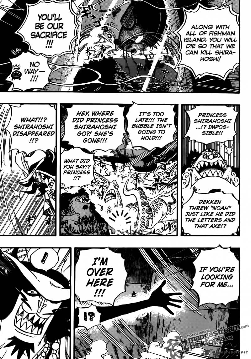 One Piece, Chapter 637 - An Ancient Ark image 13