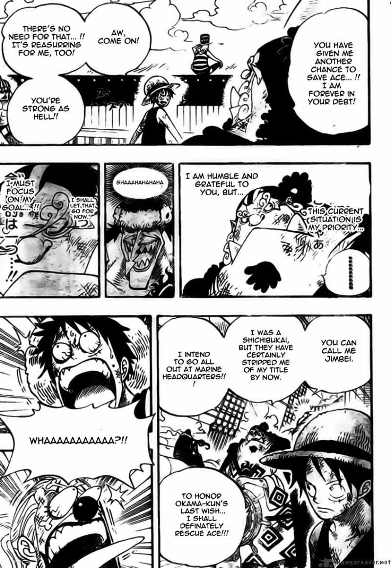 One Piece, Chapter 549 - Departing for Battle image 08