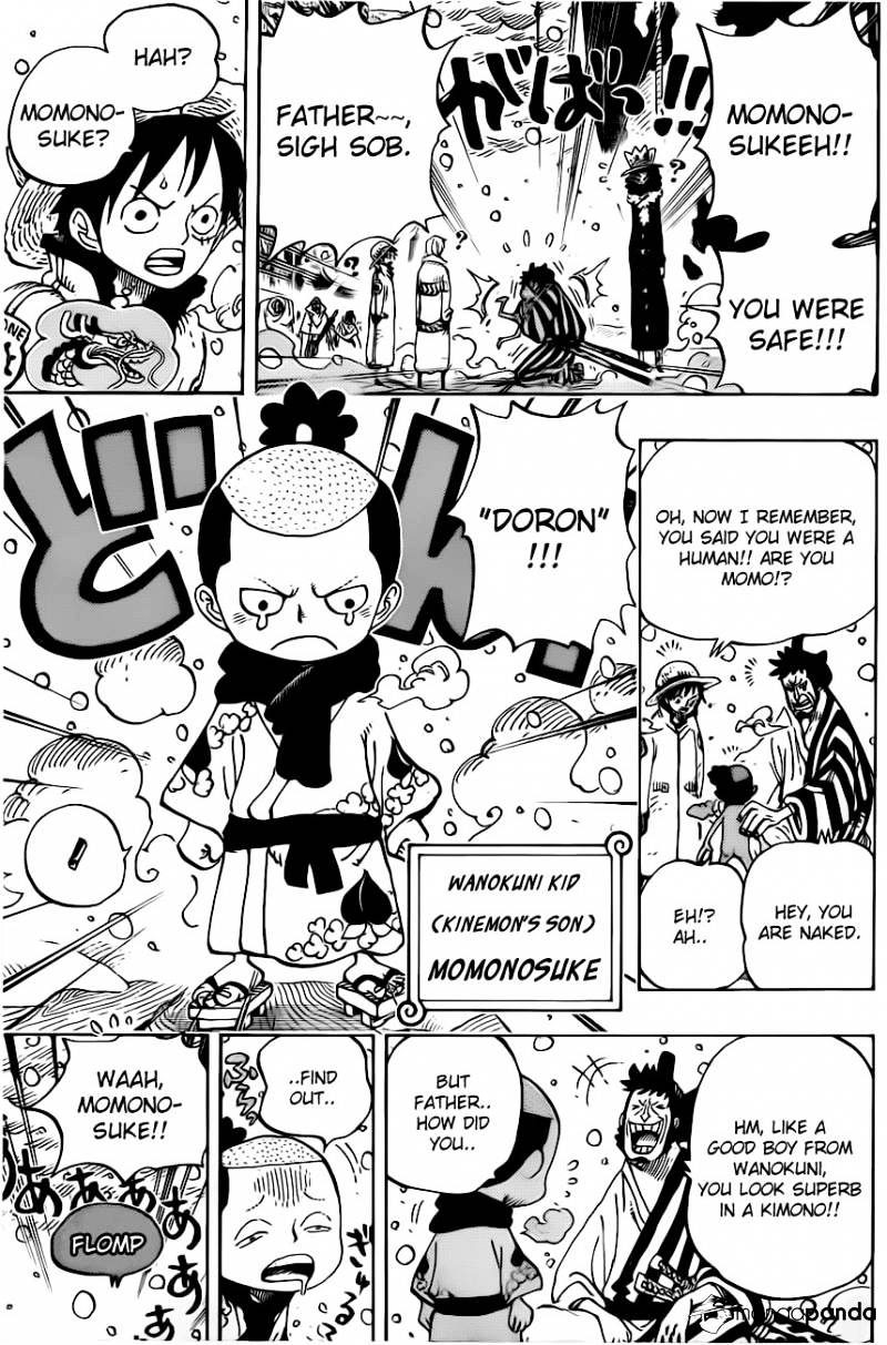One Piece, Chapter 696 - Matching interests image 09
