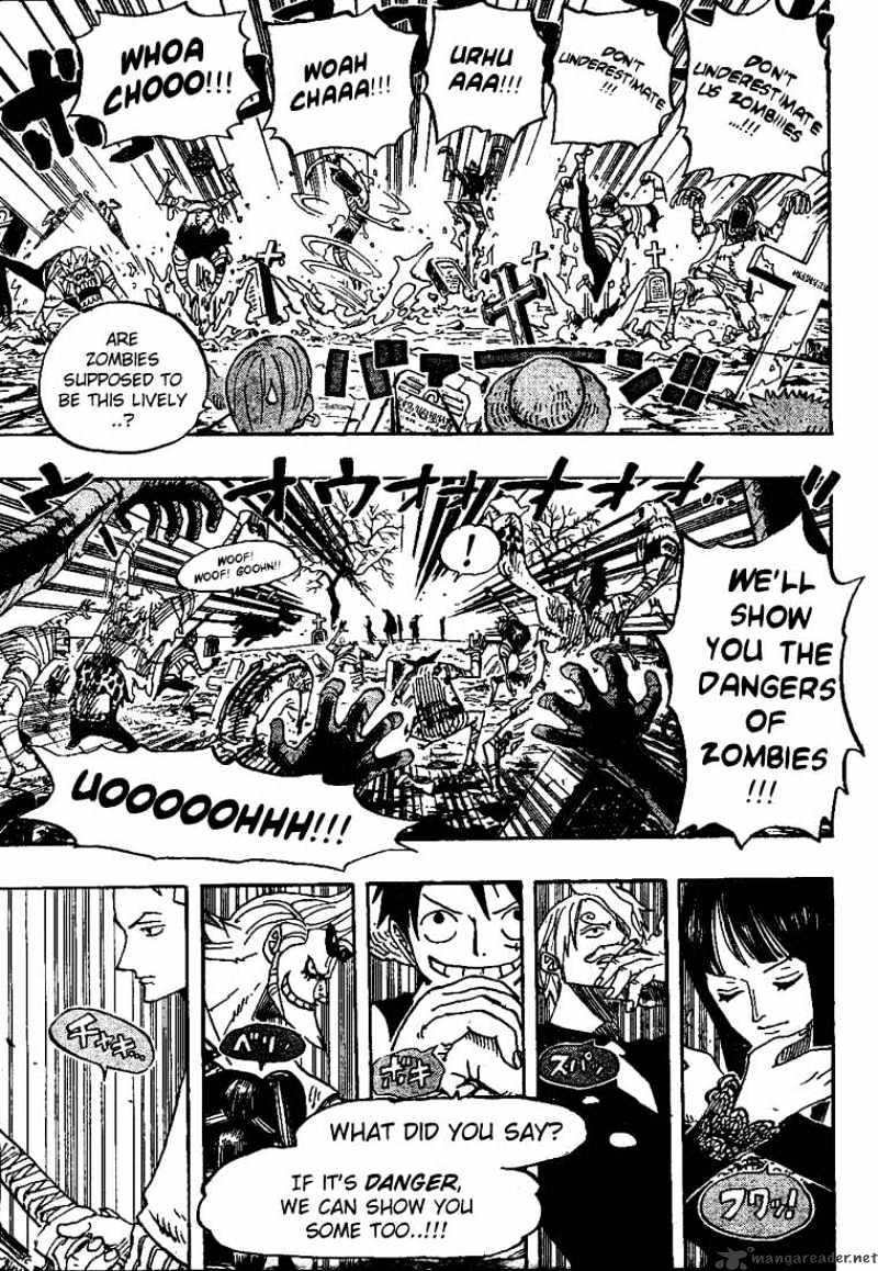 One Piece, Chapter 448 - Moria image 13