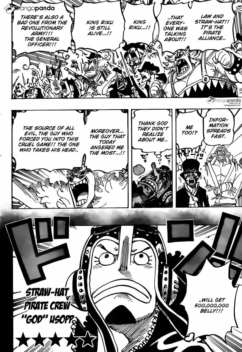 One Piece, Chapter 746 - Stars image 11