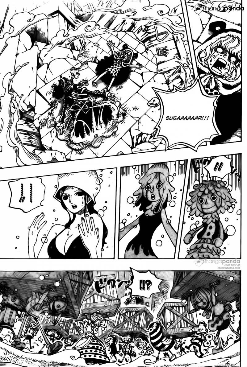 One Piece, Chapter 743 - Big jolts in Dressrosa image 05