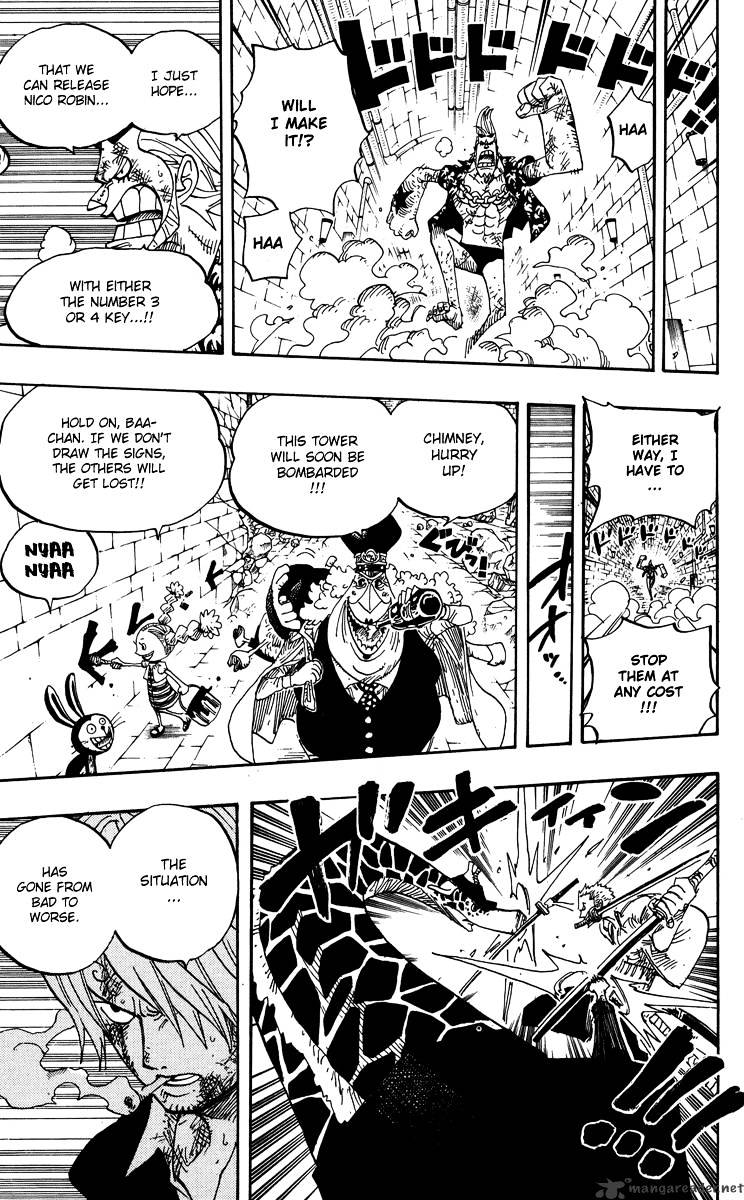 One Piece, Chapter 414 - Sanji Vs Jabura image 06