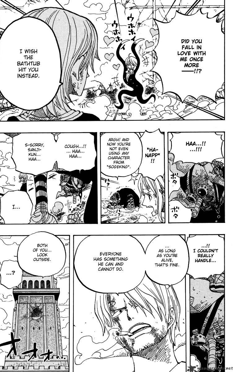 One Piece, Chapter 414 - Sanji Vs Jabura image 03