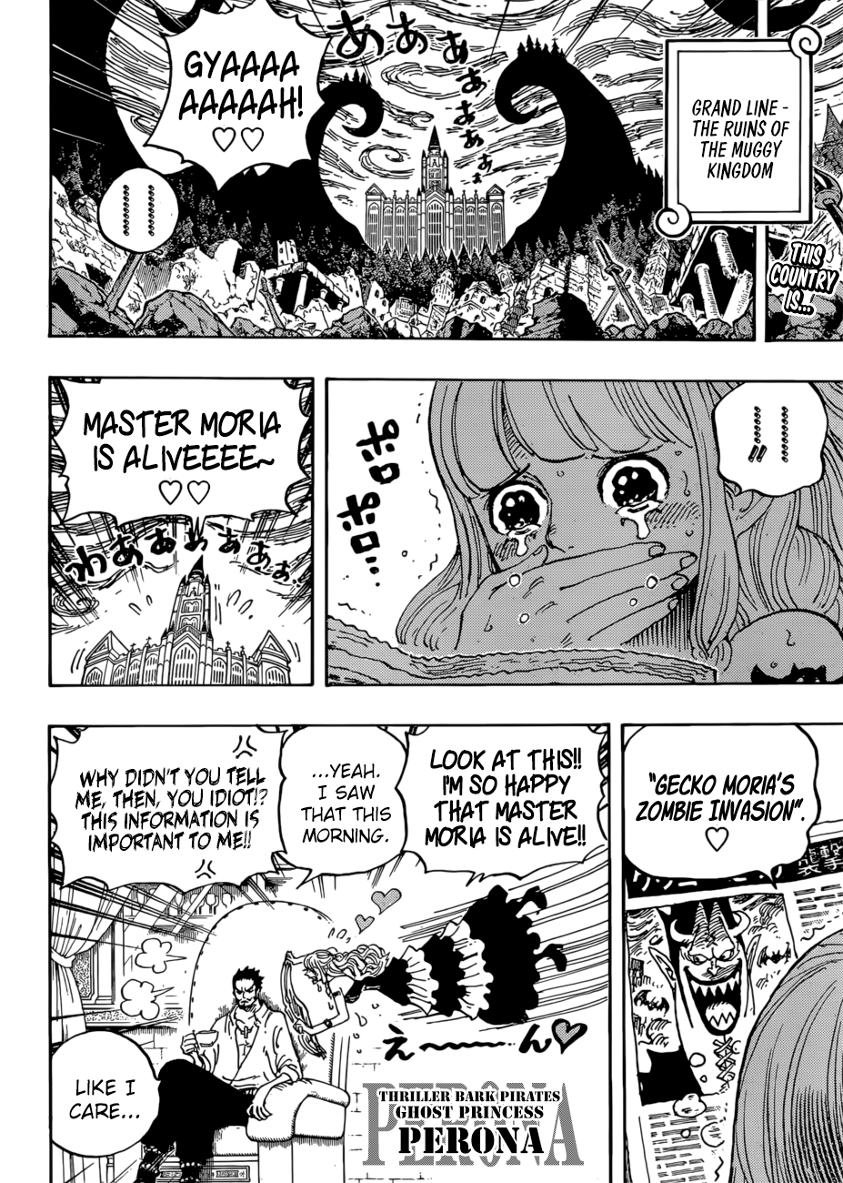 One Piece, Chapter 925 - The Blank image 03