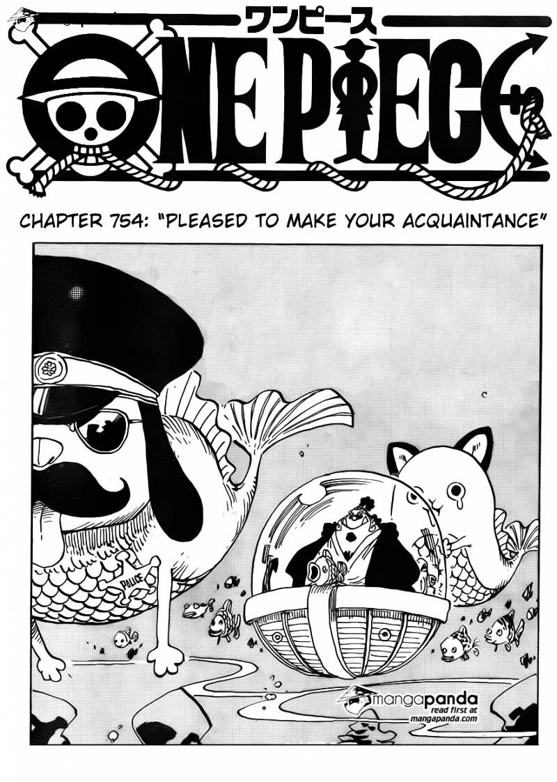 One Piece, Chapter 754 - Pleased to make your acquaintance image 03