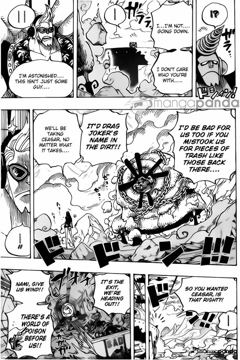 One Piece, Chapter 695 - Leave it to me!! image 08