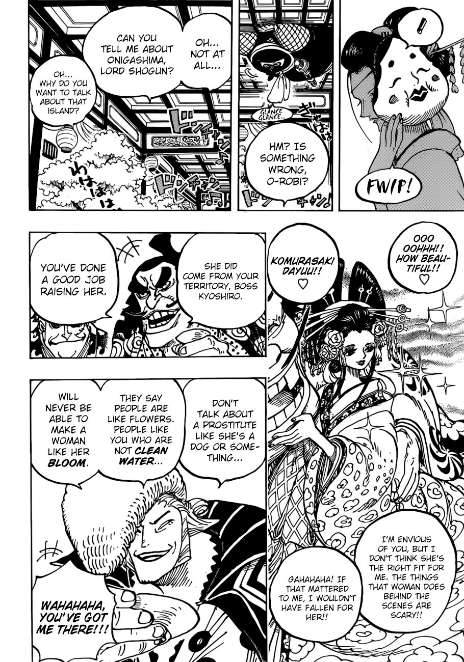 One Piece, Chapter 932 - The Shogun and The Courtesan image 09