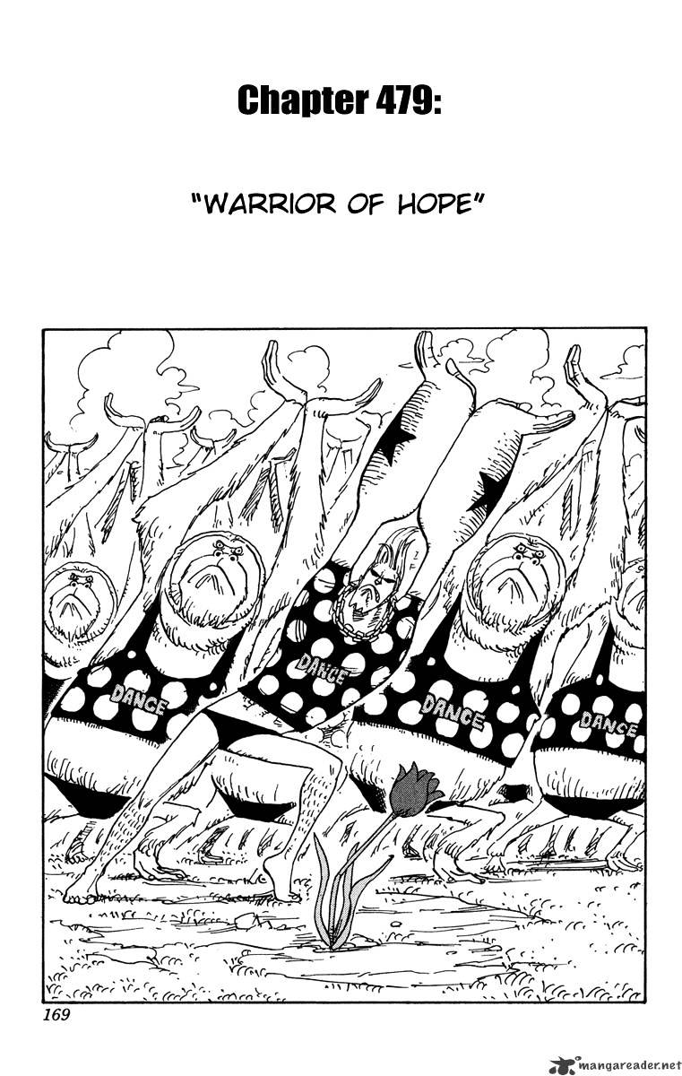 One Piece, Chapter 479 - Warrior of Hope image 01