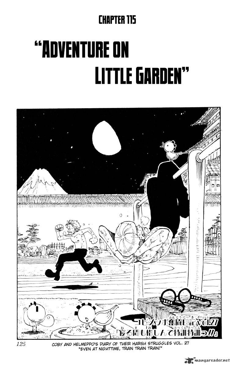 One Piece, Chapter 115 - Adventure in Little Garden image 02