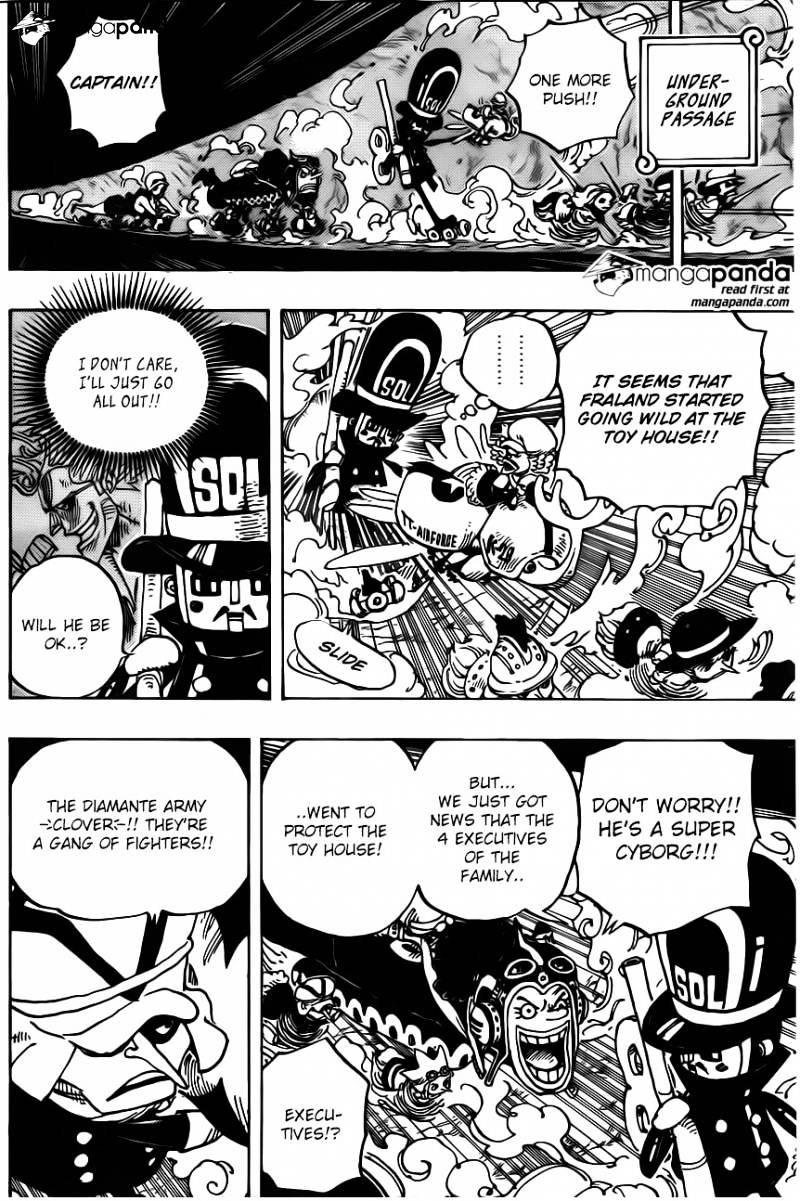 One Piece, Chapter 732 - The underground world image 14