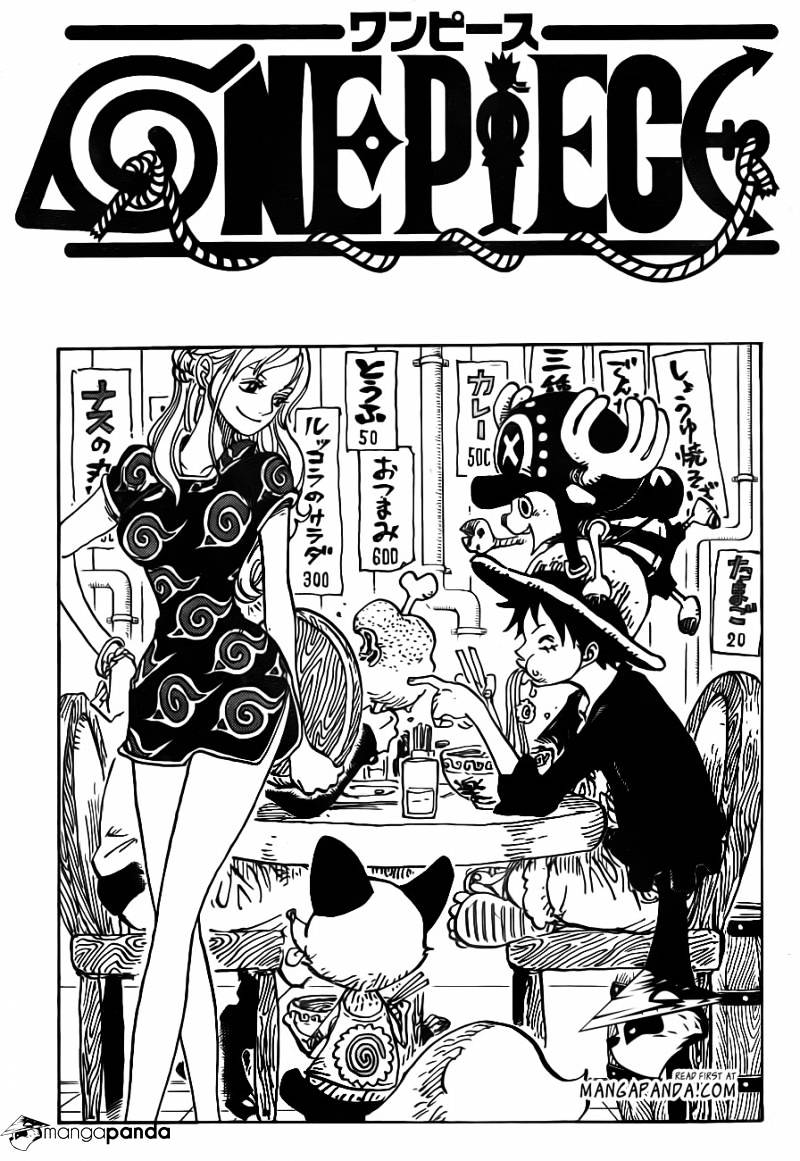 One Piece, Chapter 766 - Smile image 01