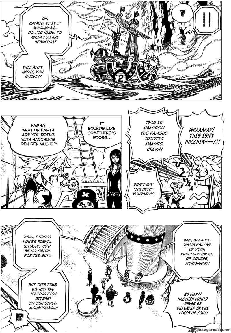 One Piece, Chapter 491 - Flying Fish Riders image 07