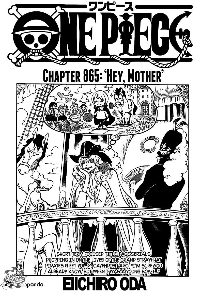 One Piece, Chapter 865 - Hey Mother image 01