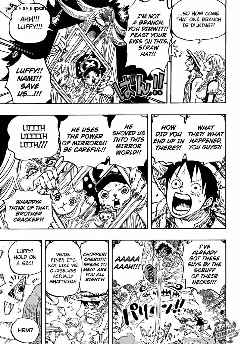 One Piece, Chapter 836 - The Vivre Card Lola Gave image 09