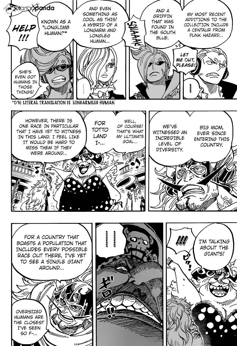 One Piece, Chapter 847 - Luffy And BigMom image 08