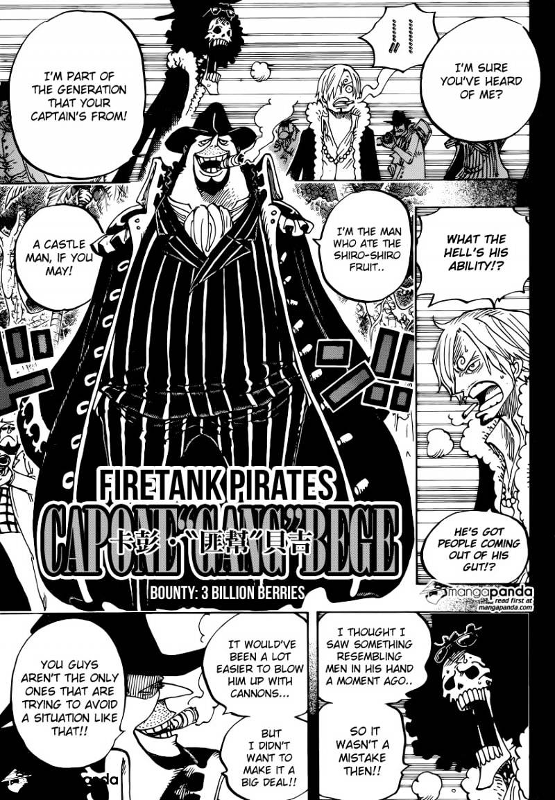 One Piece, Chapter 812 - Capone Gang Bege image 13