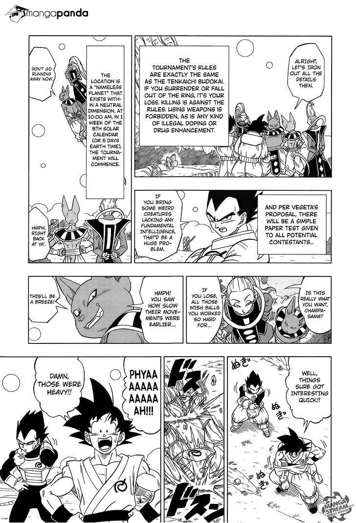 Dragon Ball Super Chapter 6  Preparing For The Tournament image 14