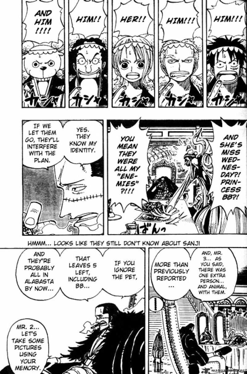 One Piece, Chapter 166 - Luffy vs Vivi image 07