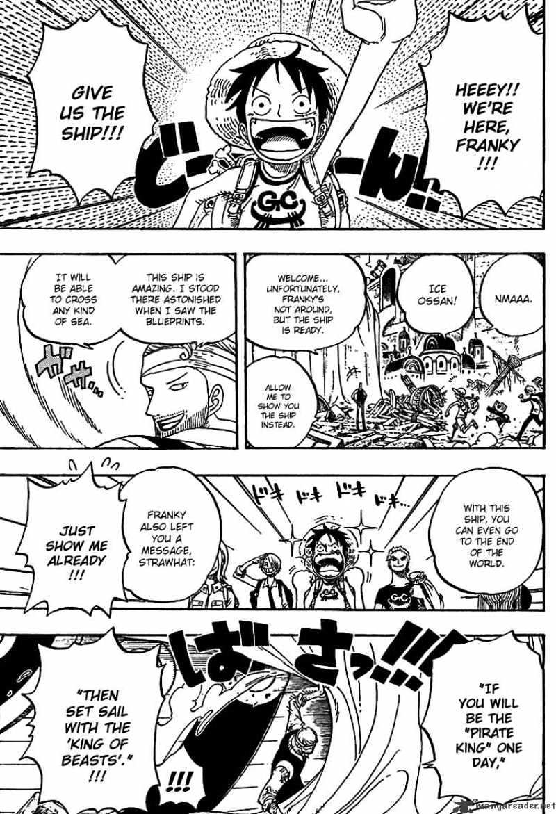 One Piece, Chapter 436 - Pants From Fankyhouse image 05
