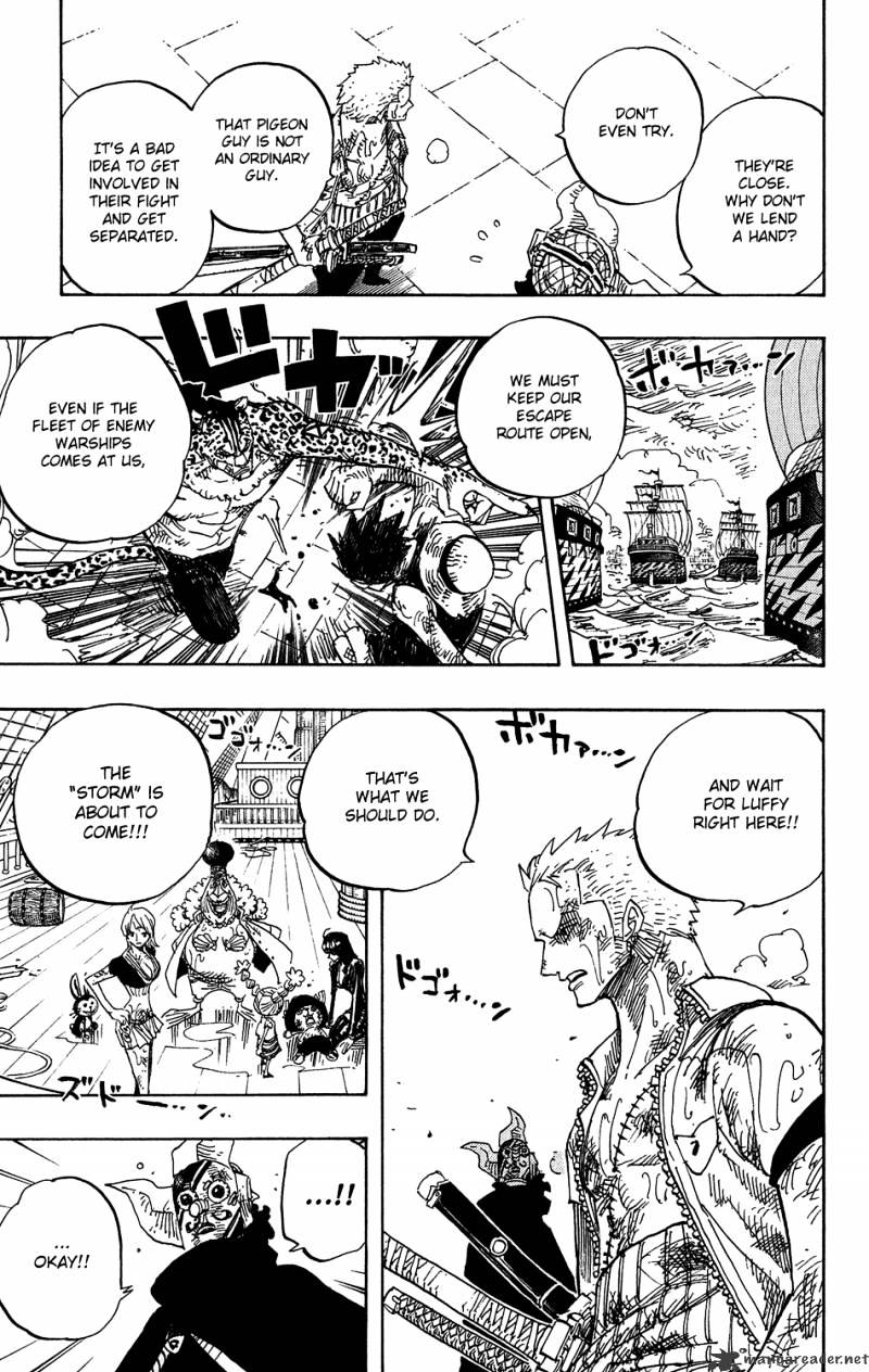 One Piece, Chapter 424 - Escape Ship image 14