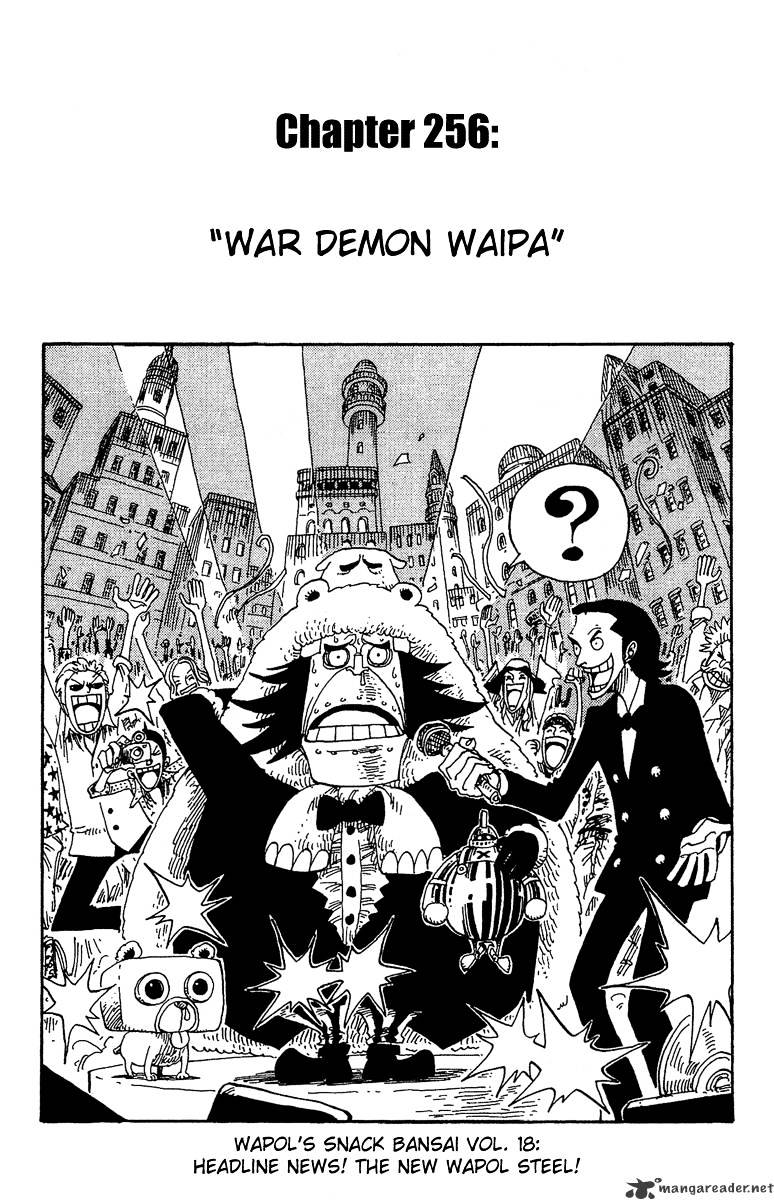 One Piece, Chapter 256 - The Demon Of War Waipa image 11