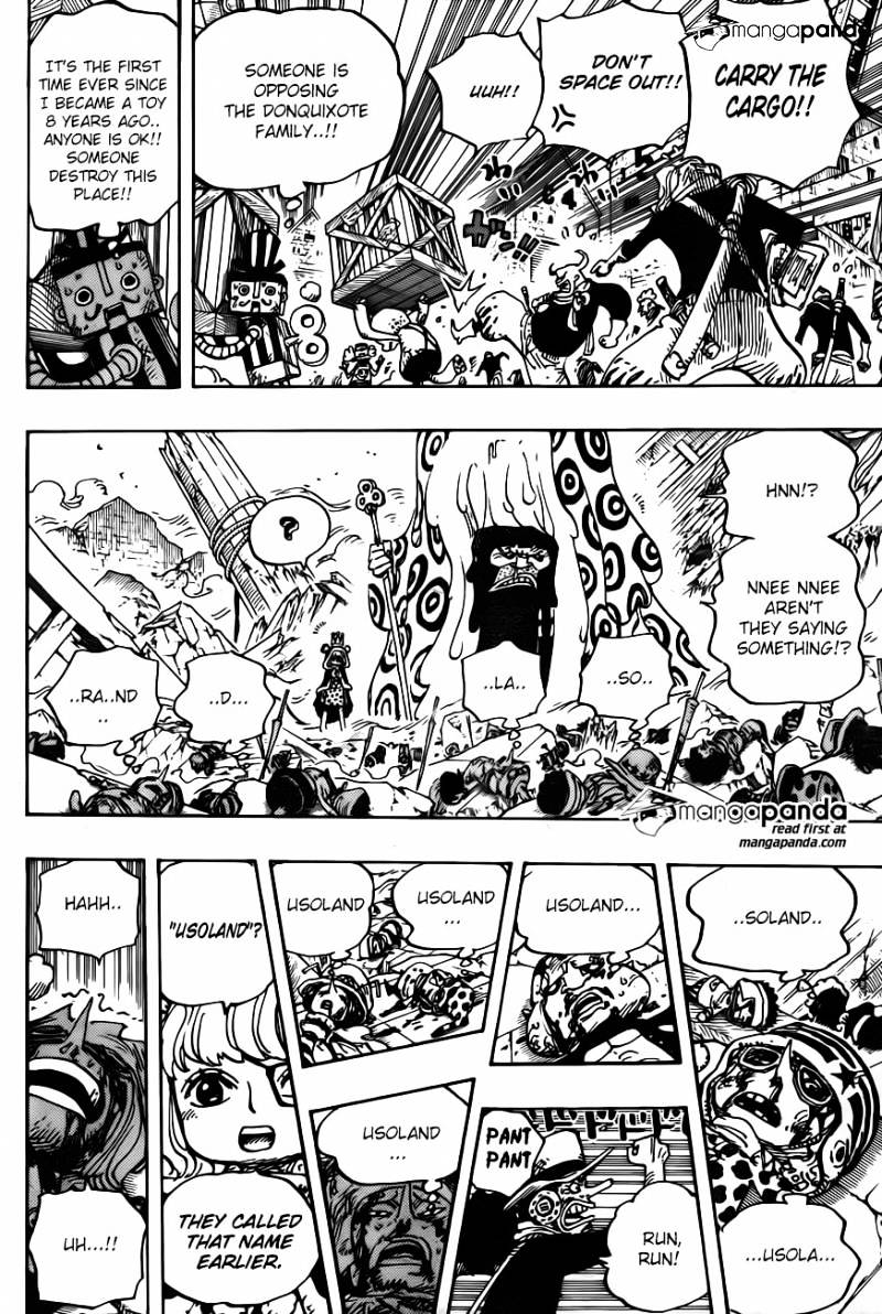 One Piece, Chapter 741 - Usoland the liar image 03