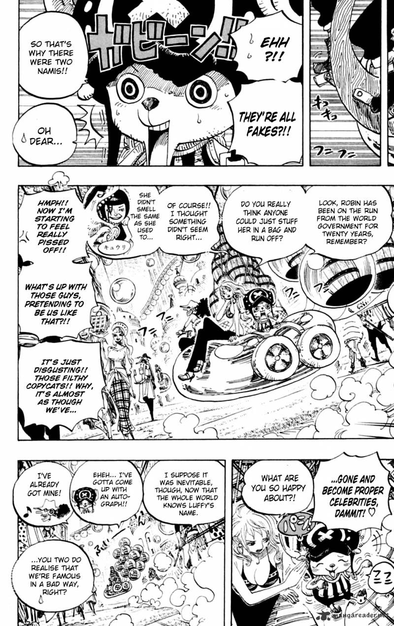 One Piece, Chapter 600 - The Island of Restarting image 04