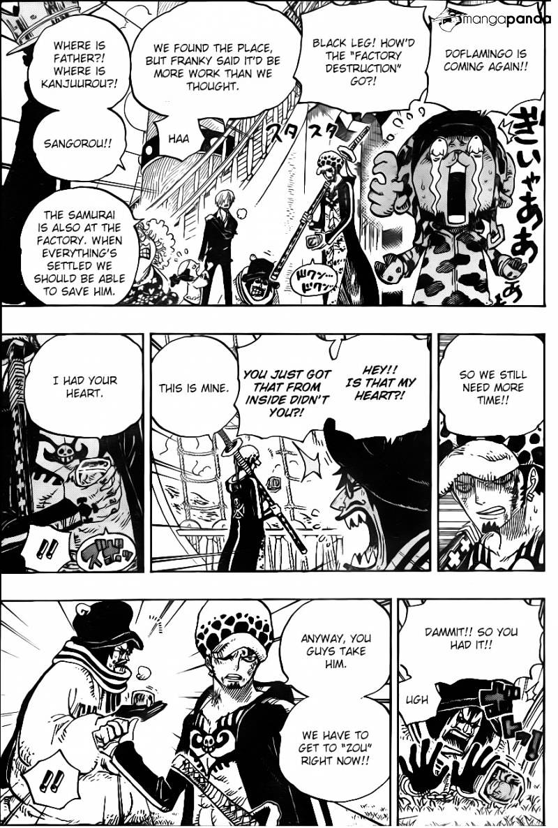 One Piece, Chapter 724 - Law’s Plan image 11