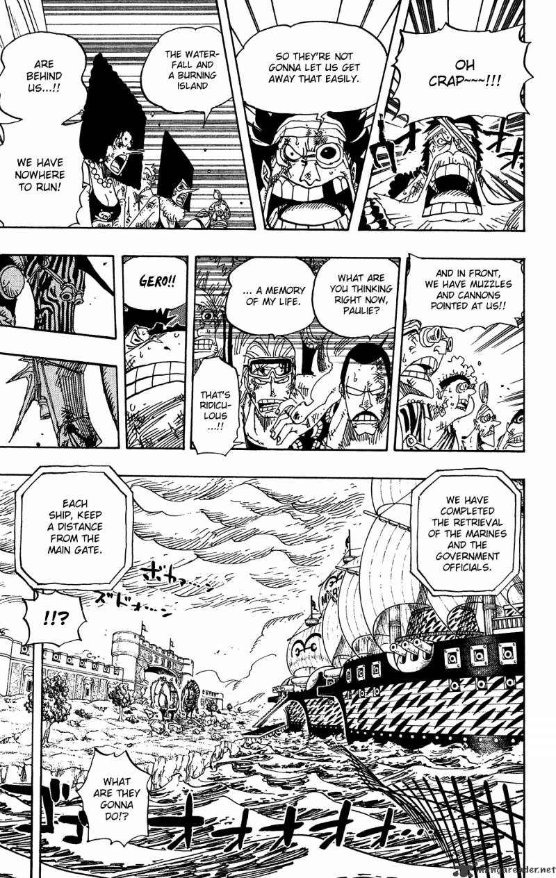 One Piece, Chapter 424 - Escape Ship image 06