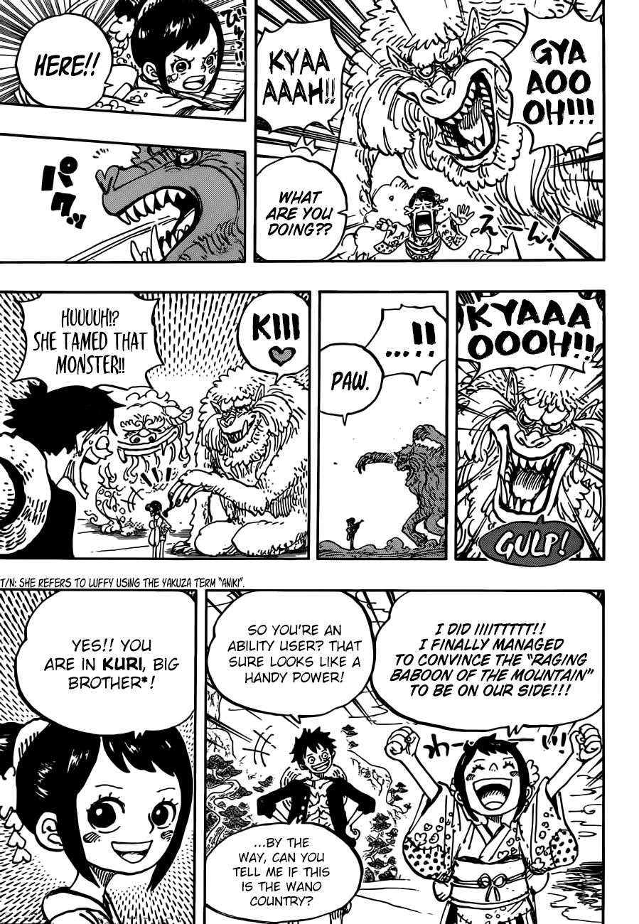 One Piece, Chapter 911 - A Great Adventure in the Land of the Samurai image 11