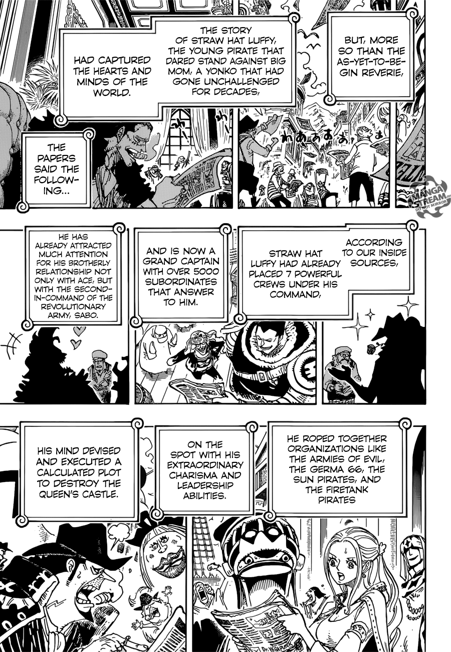 One Piece, Chapter 903 - The Fifth Emperor image 08