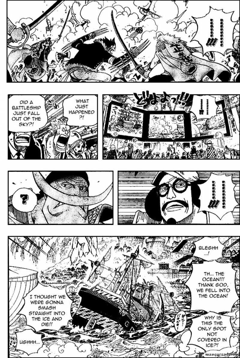 One Piece, Chapter 557 - Luffy and Whitebeard image 06