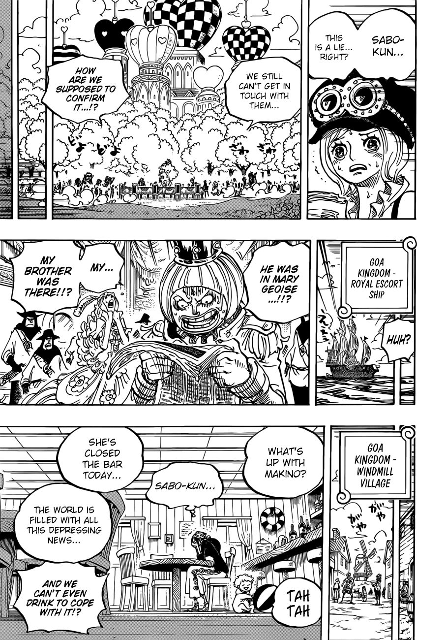 One Piece, Chapter 956 - Big News image 11