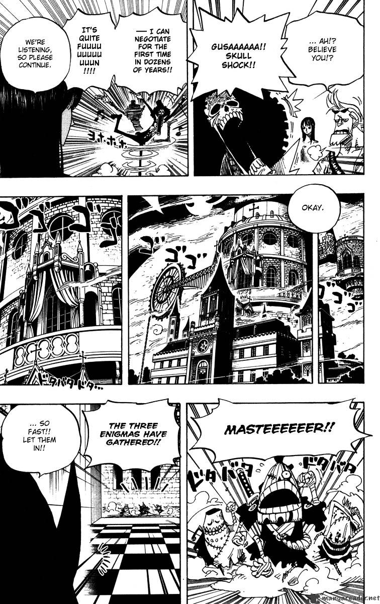 One Piece, Chapter 455 - King Of The Depths The Shichibukai Gecko Moria image 11