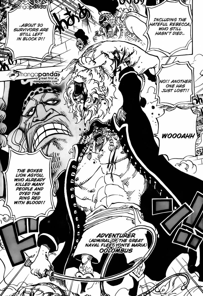 One Piece, Chapter 733 - What mr. Soldier wants image 04