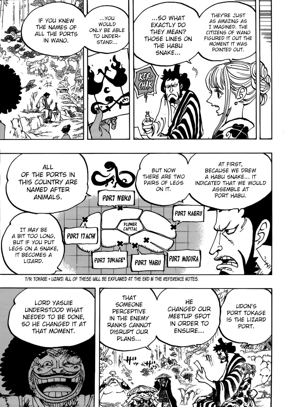 One Piece, Chapter 954 - Like Giving Wings to a Dragon image 09
